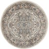 Nourison Quarry Ivory Grey QUA05 4 ft. X Round Rug