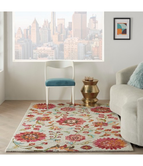 Nourison Bahari Area Rug BAH04-Grey/Multi