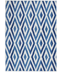Nourison Whimsicle - Whs04 Ivory Blue Area Rug 5 ft. X 7 ft. Rectangle
