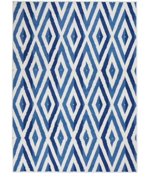 Nourison WHIMSICLE Area Rug Nourison Whimsicle Area Rug WHS04-Ivory Blue