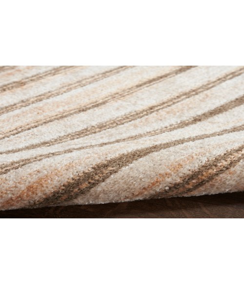 Nourison Astra Machine Washable Latte ASW03 2 ft. X 6 ft. Rectangle Rug