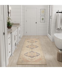 Nourison Vintage Washables Multicolor VWS15 2 ft. X 6 ft. Rect. Rug