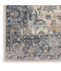 Nourison MALTA Area Rug kathy ireland Home Malta Area Rug MAI13-Blue/Ivory