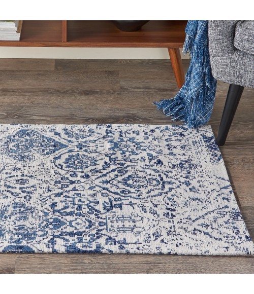 Nourison Damask Iory Navy DAS06 2 ft. 3 in. x 3 ft. 9 in. Rect. Rug