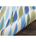 Nourison SUN N' SHADE Area Rug Waverly Sun N' Shade Area Rug SND01-Seaglass