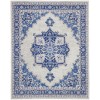 Nourison Whimsicle - Whs03 Ivory Blue Area Rug 8 ft. X 10 ft. Rectangle