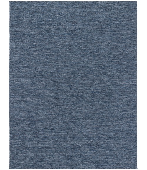 Nourison Washable Solutions Navy Blue WSL01 9 ft. X 12 ft. Rect. Rug