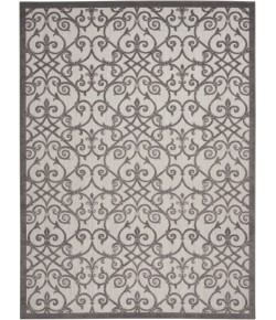 Nourison Home Aloha ALH21 Grey Charcoal 7 ft. 10 in. X 10 ft. 6 in. Area Rug