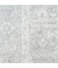 Nourison Astra Machine Washable Light Grey ASW11 4 ft. X 6 ft. Rect. Rug