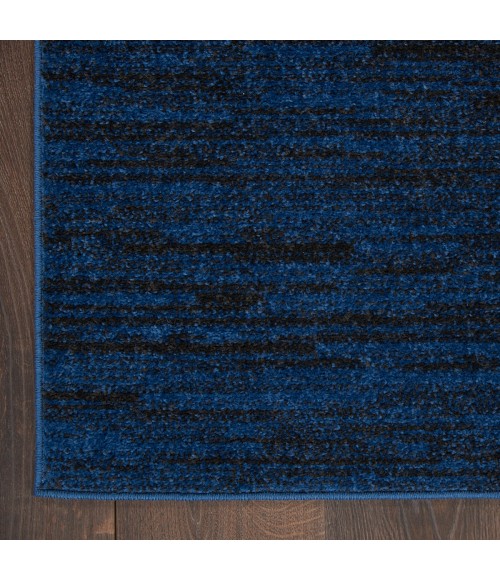 Nourison Nourison Essentials Midnight Blue Area Rug NRE01 Midnight Blue 10' x 14'