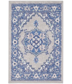 Nourison Whimsicle - Whs03 Grey Blue Area Rug 2 ft. X 3 ft. Rectangle
