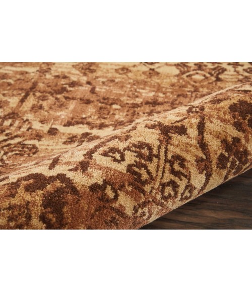 Nourison Somerset Round Area Rug ST757-Latte