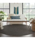 Nourison Positano Round Area Rug POS01-Charcoal