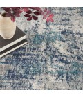 Nourison Passion Area Rug PSN36 Ivory Teal
