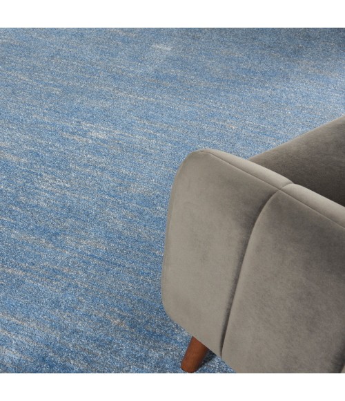 Nourison Essentials Area Rug Nourison Nourison Essentials Blue/Grey Area Rug NRE01 Blue/Grey 10' x 14'