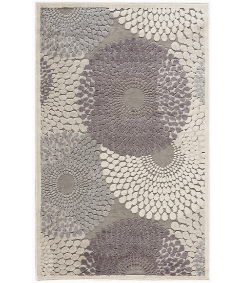 Nourison GRAPHIC ILLUSIONS Area Rug Nourison Graphic Illusions Area Rug GIL04-Grey