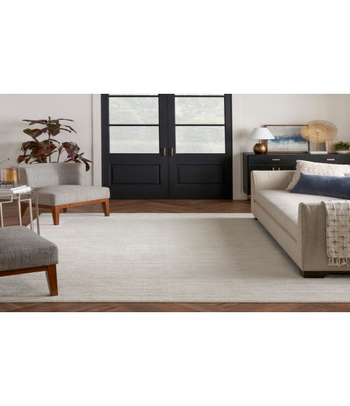 Nourison Santa Cruz Ivory Grey SCZ02 7 ft. 10 in. X 9 ft. 10 in. Rectangle Rug
