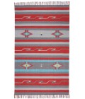 Nourison Baja Area Rug BAJ01-Grey/Red
