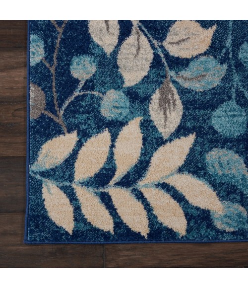 Nourison Tranquil Area Rug TRA03-Navy