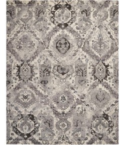 Nourison Twilight - Twi03 Ivory Grey Area Rug 12 ft. X 15 ft. Rectangle