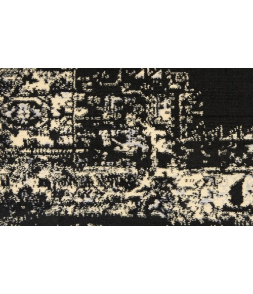 Nourison Grafix Black Rug GRF14 9 ft. X 12 ft. Rectangle - Rugs Town Nourison Grafix Black GRF14 9 ft. X 12 ft. Rectangle Rug