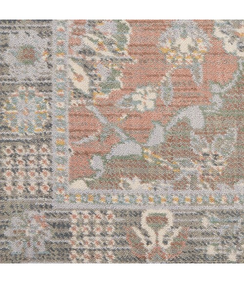 Nourison Parisa Area Rug PSA05 Grey/Multi 2'3" x 10'