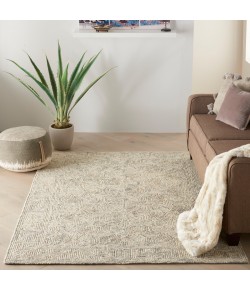 Nourison Vail Beige Grey VAI05 5 ft. 3 in. X 7 ft. 3 in. Rect. Rug