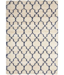 Nourison Amore - Amor2 Ivory Blue Area Rug 10 ft. X 13 ft. Rectangle