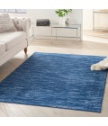 Nourison Essentials Navy Blue Area Rug NRE01-Navy Blue