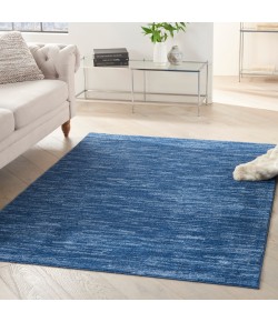 Nourison Essentials - Nre01 Navy Blue Area Rug 4 ft. X 6 ft. Rectangle