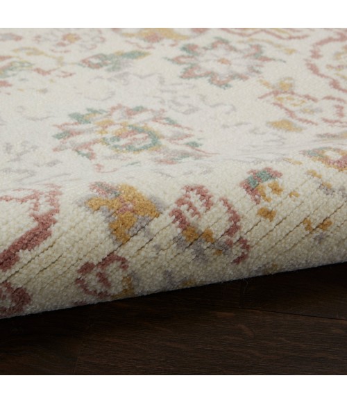 Nourison Twilight Area Rug TWI13 Ivory/Multi 7'9" x 9'9"