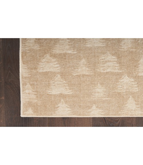 Nourison Accent Decor/Xmas Beige 173JP 2 ft. X 4 ft. 2 in. Rectangle Rug