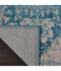 Nourison Tranquil Runner Area Rug TRA07-Ivory/Turquoise
