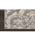Nourison Jubilant Grey JUB09 2 ft. X 6 ft. Rectangle Rug