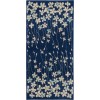 Nourison Tranquil(Traql) - Tra04 Navy Area Rug 2 ft. X 4 ft. Rectangle