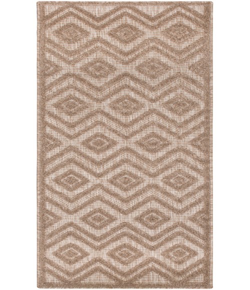 Nourison Versatile Natural Beige NRV01 2 ft. X 6 ft. Rectangle Rug