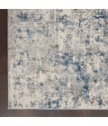 Nourison Rustic Textures Area Rug RUS07-Ivory/Grey-blue