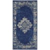 Nourison Grafix - Grf14 Navy Blue Area Rug 2 ft. X 4 ft. Rectangle