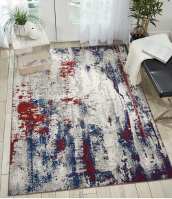 Nourison Maxell - Mae15 Multicolor Area Rug 9 ft. 3 X 12 ft. 9 Rectangle