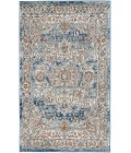 Nourison Quarry Ivory Blue QUA11 3 ft. X 5 ft. Rect. Rug