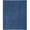 Nourison Essentials - Nre01 Navy Blue Area Rug 10 ft. X 14 ft. Rectangle