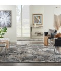Nourison LUDLOW Area Rug Nourison Ludlow Area Rug LDW01-Grey/Multi