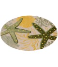 Nourison Aloha Green Yellow ALH24 7 ft. 10 in. Round Rug