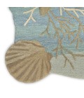 Nourison Waterside Blue Rug WRS01 5 ft. X 7 ft. Rect. - Rugs Town Nourison Waterside Blue WRS01 5 ft. X 7 ft. Rect. Rug