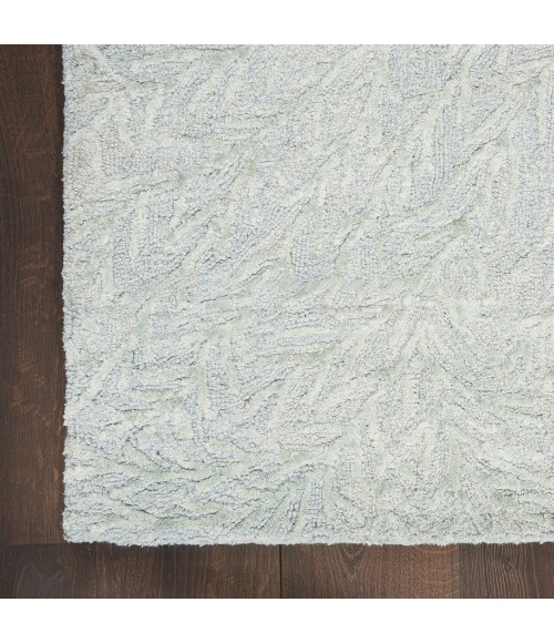 Michael Amini Ma30 Star Area Rug SMR03 Light Blue