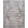 Nicole Curtis Nicolecurtis Series1 - Sr101 Grey Area Rug 7 ft. 10 in. X 9 ft. 10 in. Rectangle