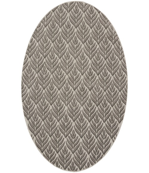 Nourison Aloha Charcoal ALH35 7’10” Round Rug