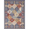 Nourison Home Grafix GRF31 Multicolor 3 ft. 9 in. X 5 ft. 9 in. Area Rug