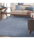 Nourison Essentials Area Rug Nourison Nourison Essentials Blue/Grey Area Rug NRE01 Blue/Grey 10' x 14'