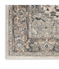 Nourison Quarry Ivory Grey QUA05 5 ft. X Square Rug